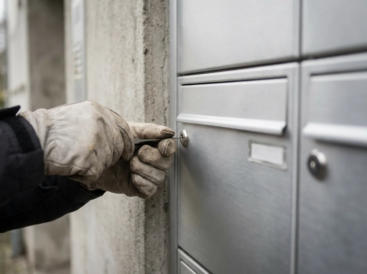 Briefkastenöffnung in Passau – Gurke Schlosser öffnet einen Briefkasten beschädigungsfrei