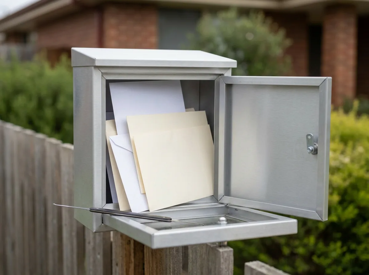 Briefkastenöffnung in Passau – geöffneter Briefkasten nach Schlüsselverlust