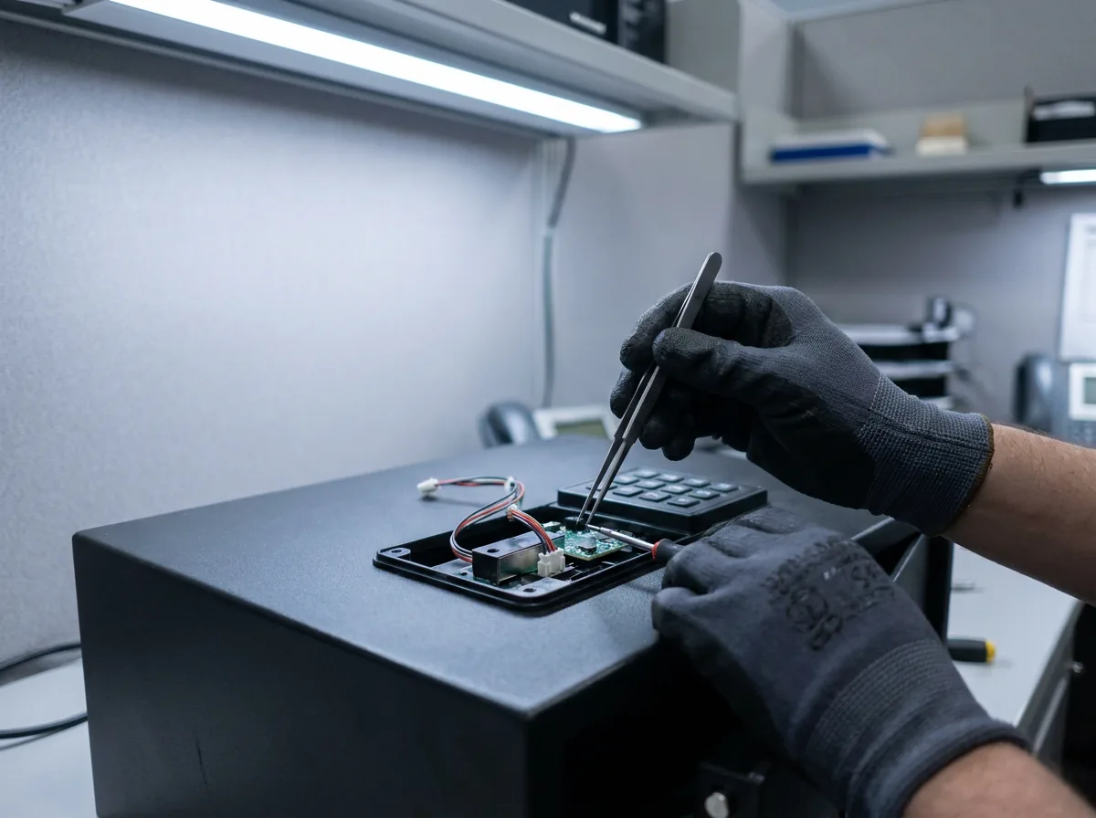 Tresoröffnung in Passau – Elektronikschloss eines Bürotresors wird fachgerecht geöffnet